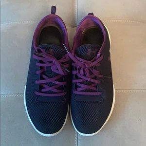 Under Armor Shoes Navy/Purple Size 8.5